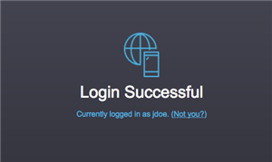 filter login success 
